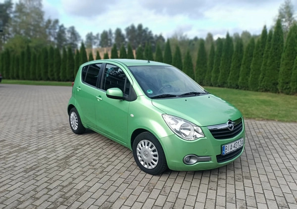 Opel Agila cena 12900 przebieg: 149000, rok produkcji 2008 z Trzcińsko-Zdrój małe 277